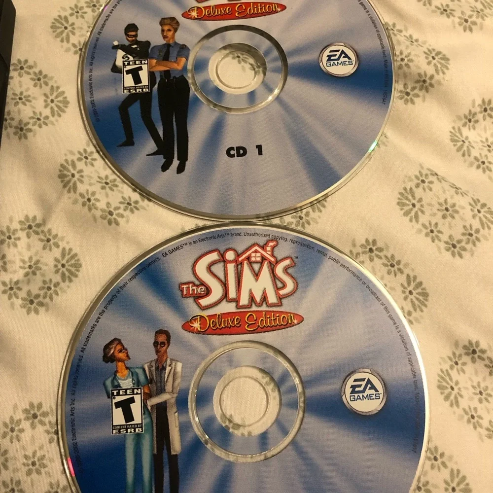 The Sims Deluxe Edition PC Game Vintage